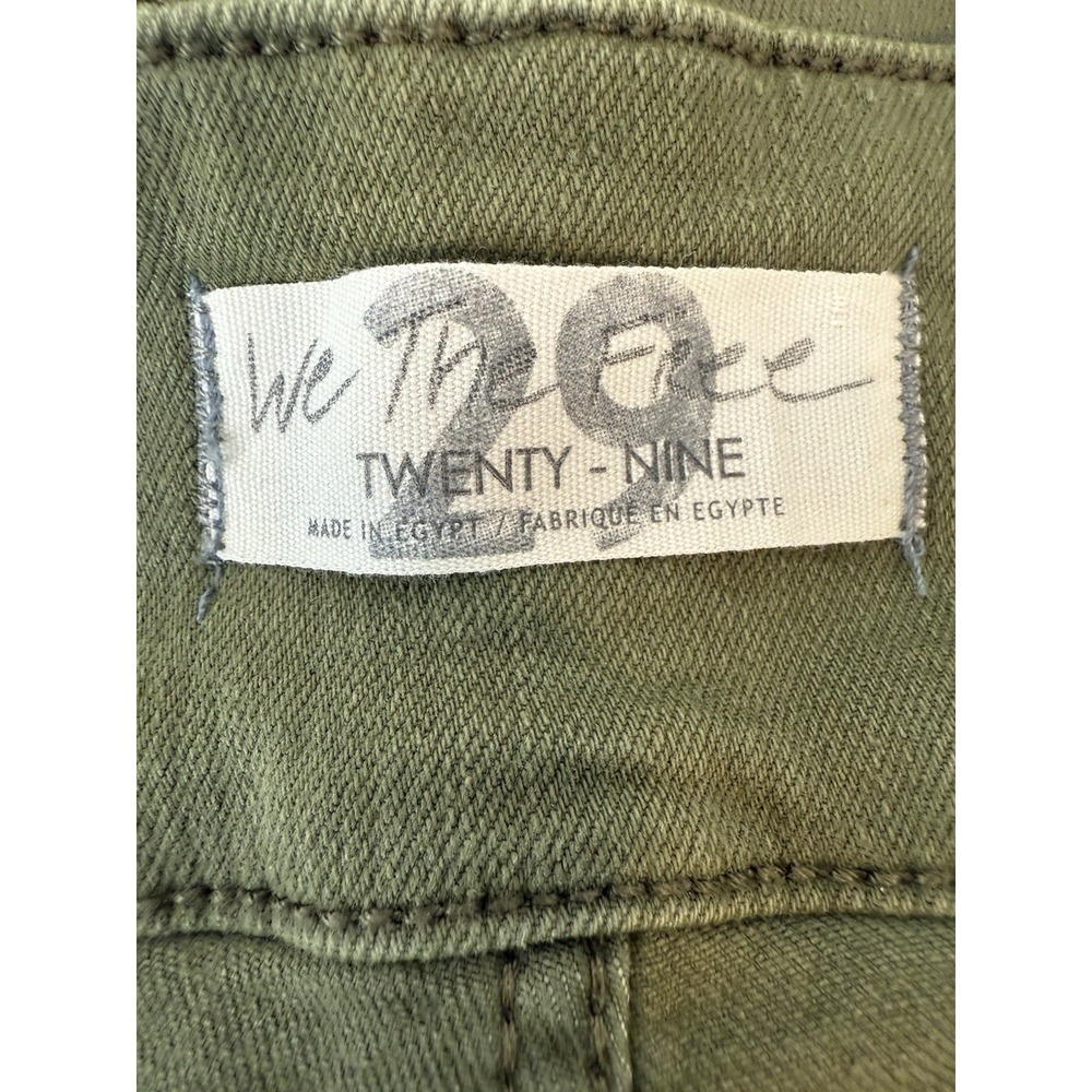 Free People We The Free Jayde Flare Jeans in Green Size 29‎ NWT - Picture 5 of 10